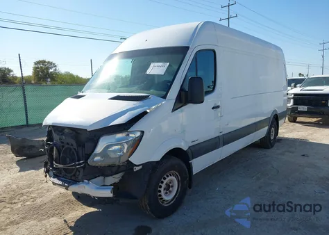 2016 Mercedes-Benz Sprinter 2500 High Roof from USA, damaged, VIN WD3PE8DD4GP247268